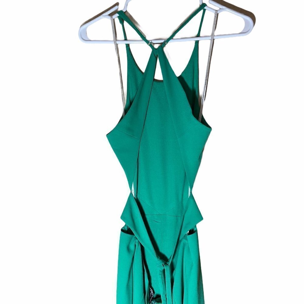 Halston Heritage Women Wide Leg Jumpsuit Size 10 ! - Picture 7 of 10